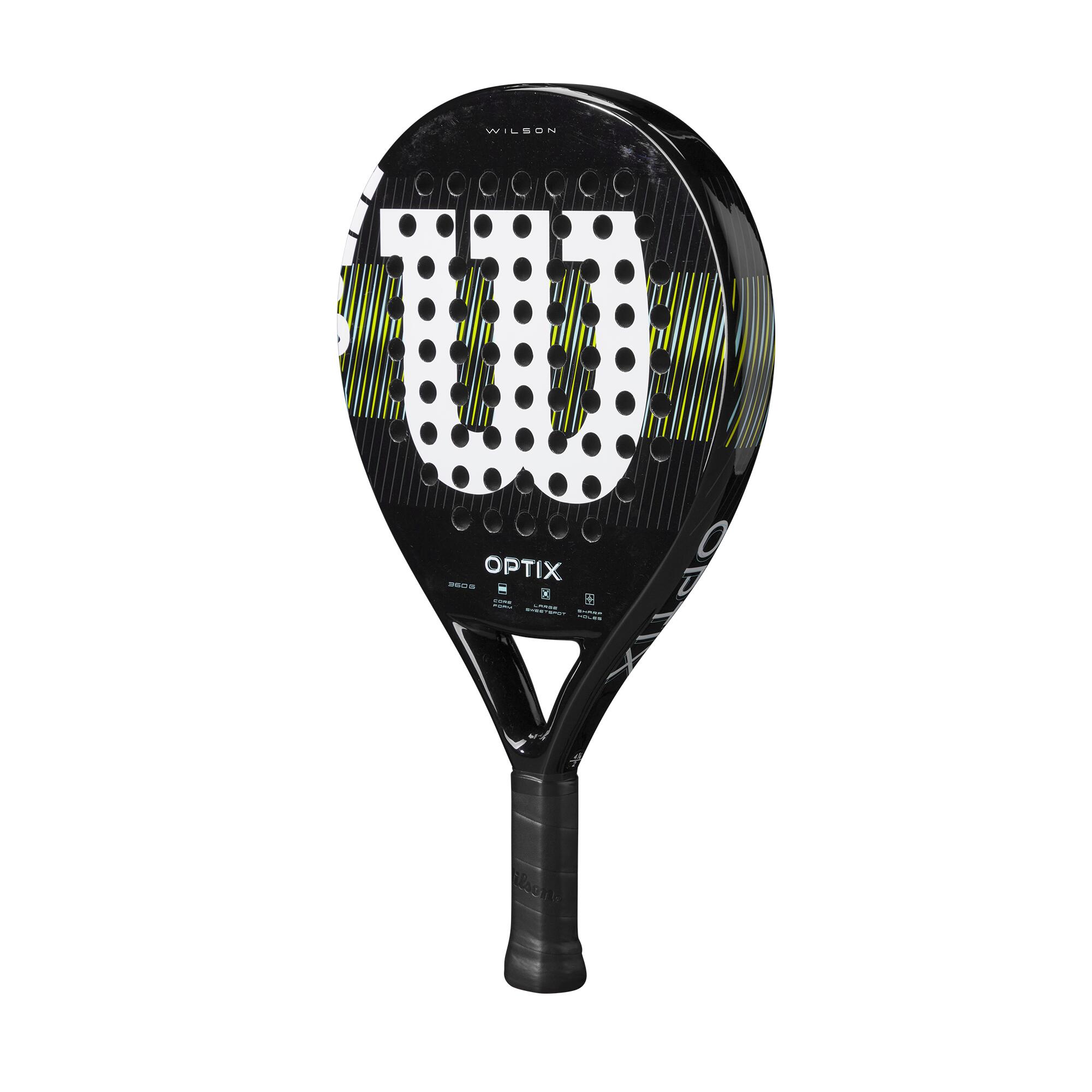 Wilson Optix V1 Zwart padelracket -  ZWART - unisex 3/5
