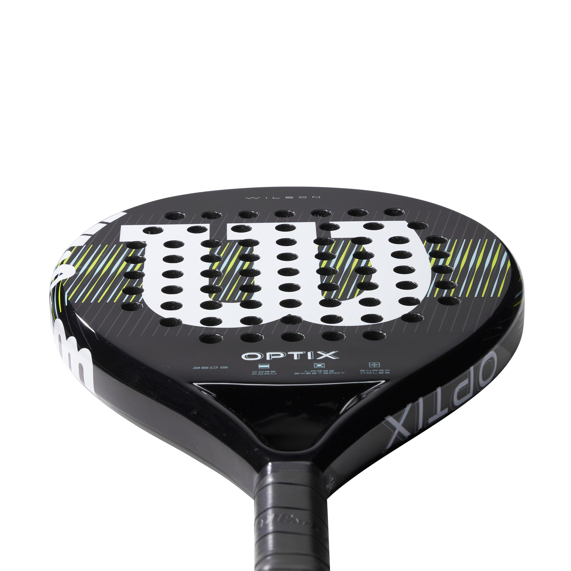 Wilson Optix V1 Zwart padelracket -  ZWART - unisex 4/5