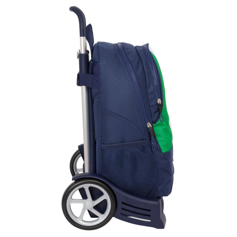 Ghiozdan cu Roți Benetton Flag Bleumarin