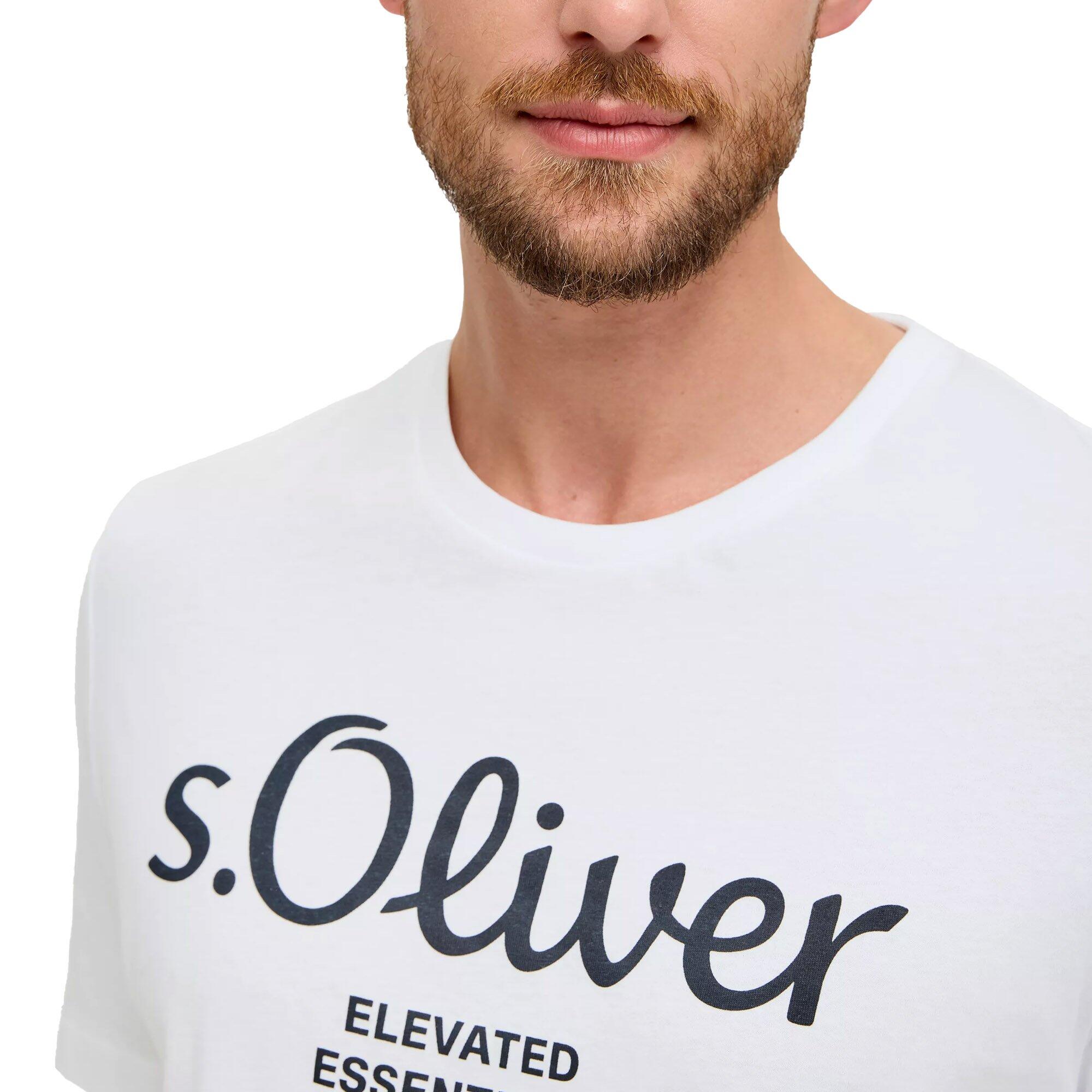 T-Shirt Herren 1er Pack Bequem sitzend-Logo T-Shirt 5/5