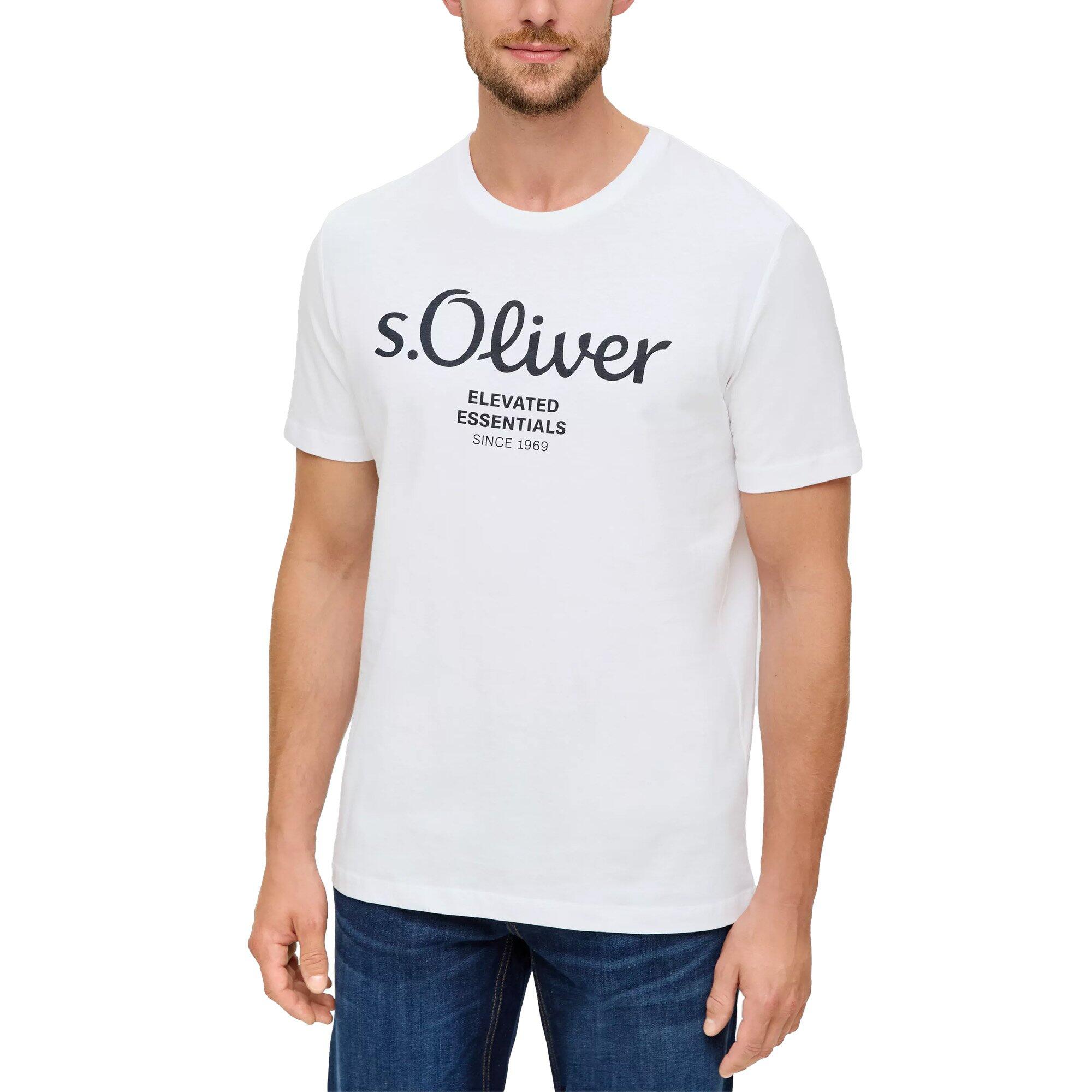 T-Shirt Herren 1er Pack Bequem sitzend-Logo T-Shirt 2/5