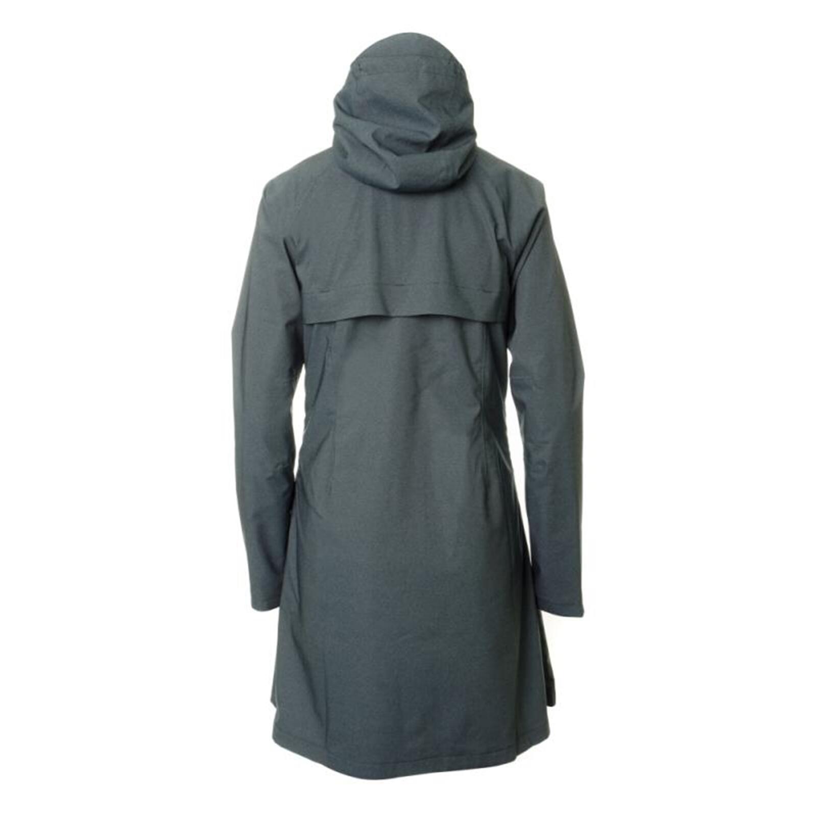 Damen Fahrrad Regenjacke SEQ wasserdicht winddicht mit Poncho-Funktion 2/7