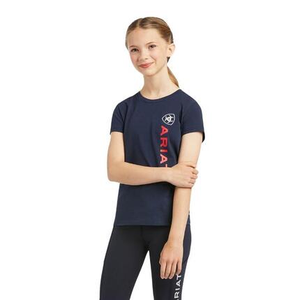 T-shirt fille Ariat Vertical Logo