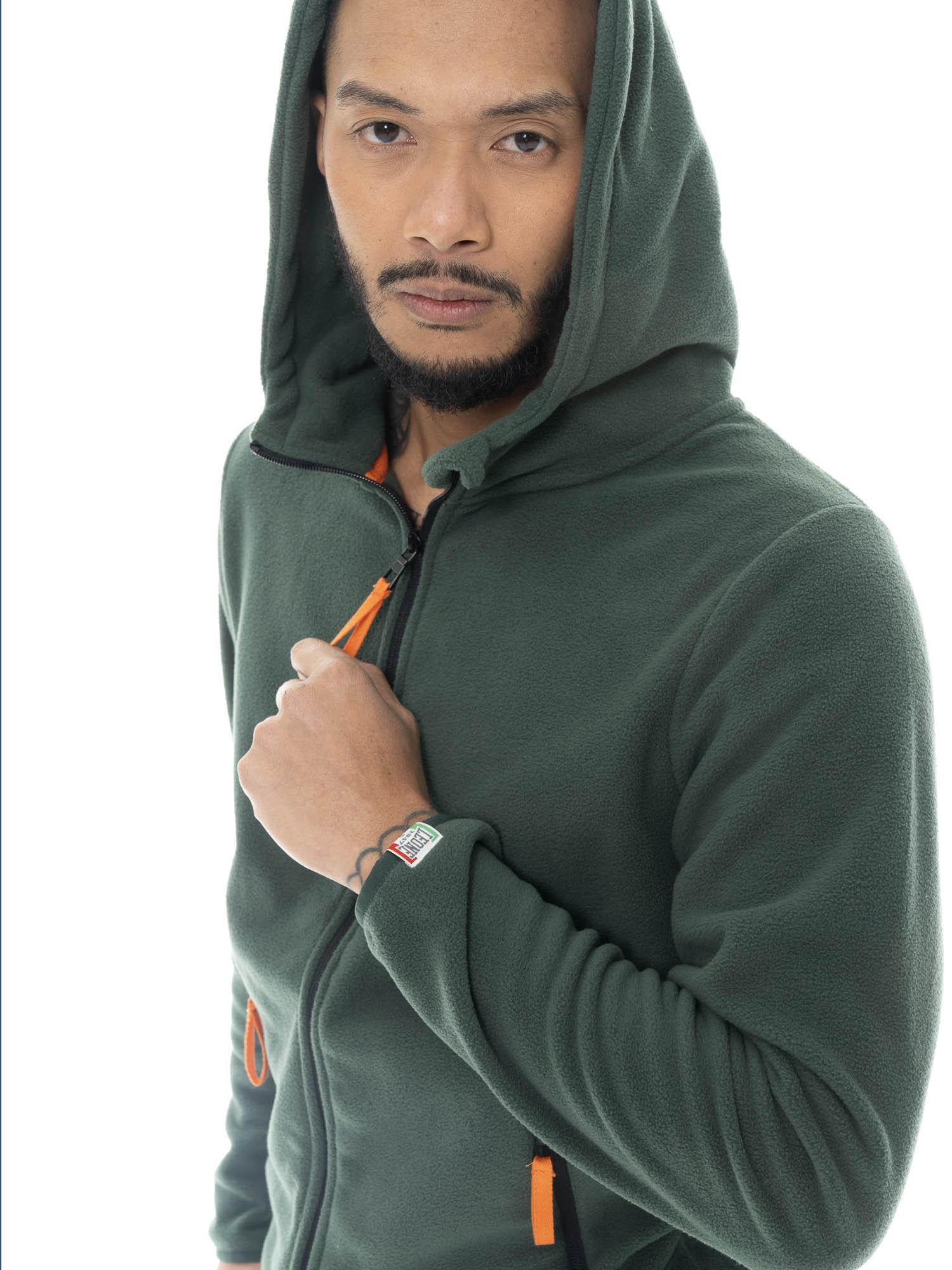 Herren-Mikrofleece-Hoodie „Basic“ 4/5