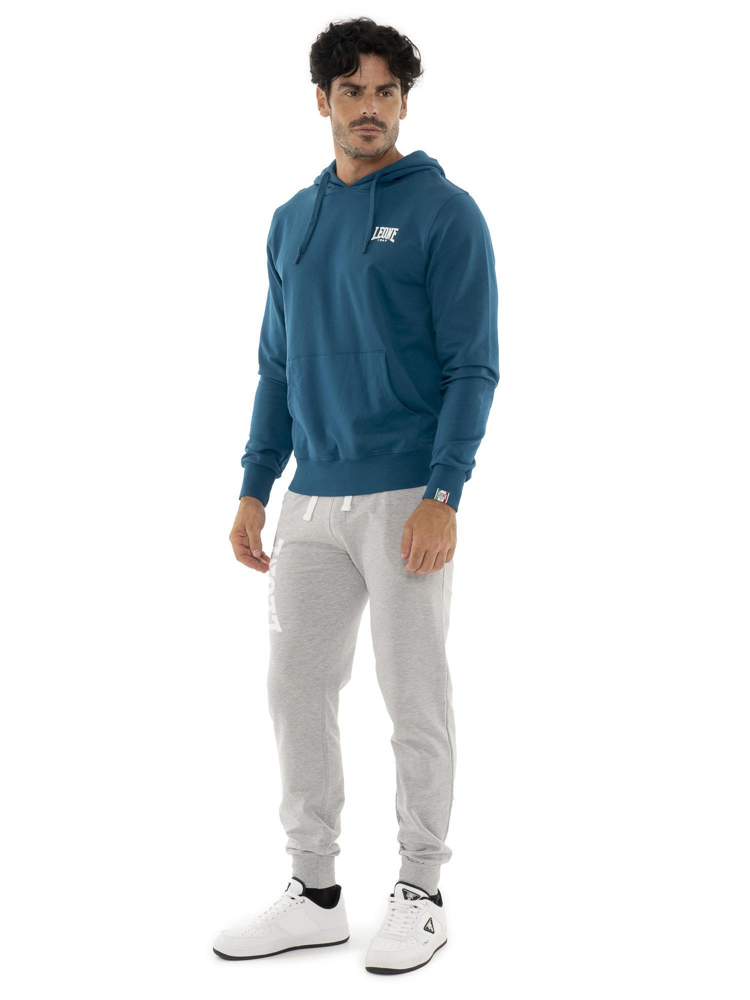 Felpa Leone uomo con cappuccio Basic 2/7