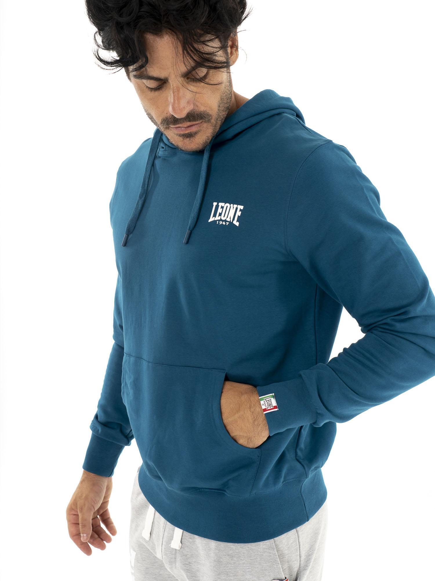 Felpa Leone uomo con cappuccio Basic 3/7
