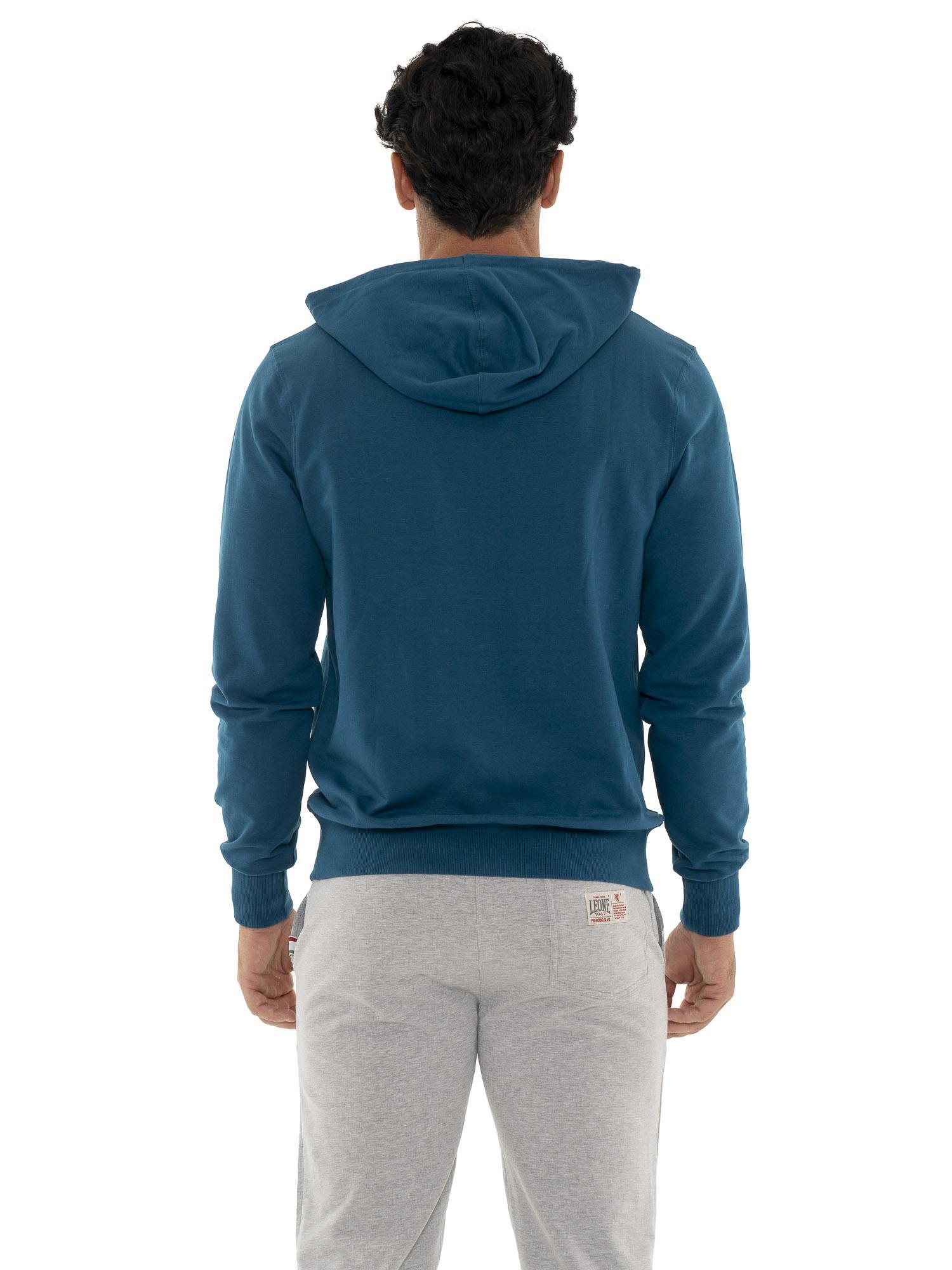 Felpa Leone uomo con cappuccio Basic 4/7