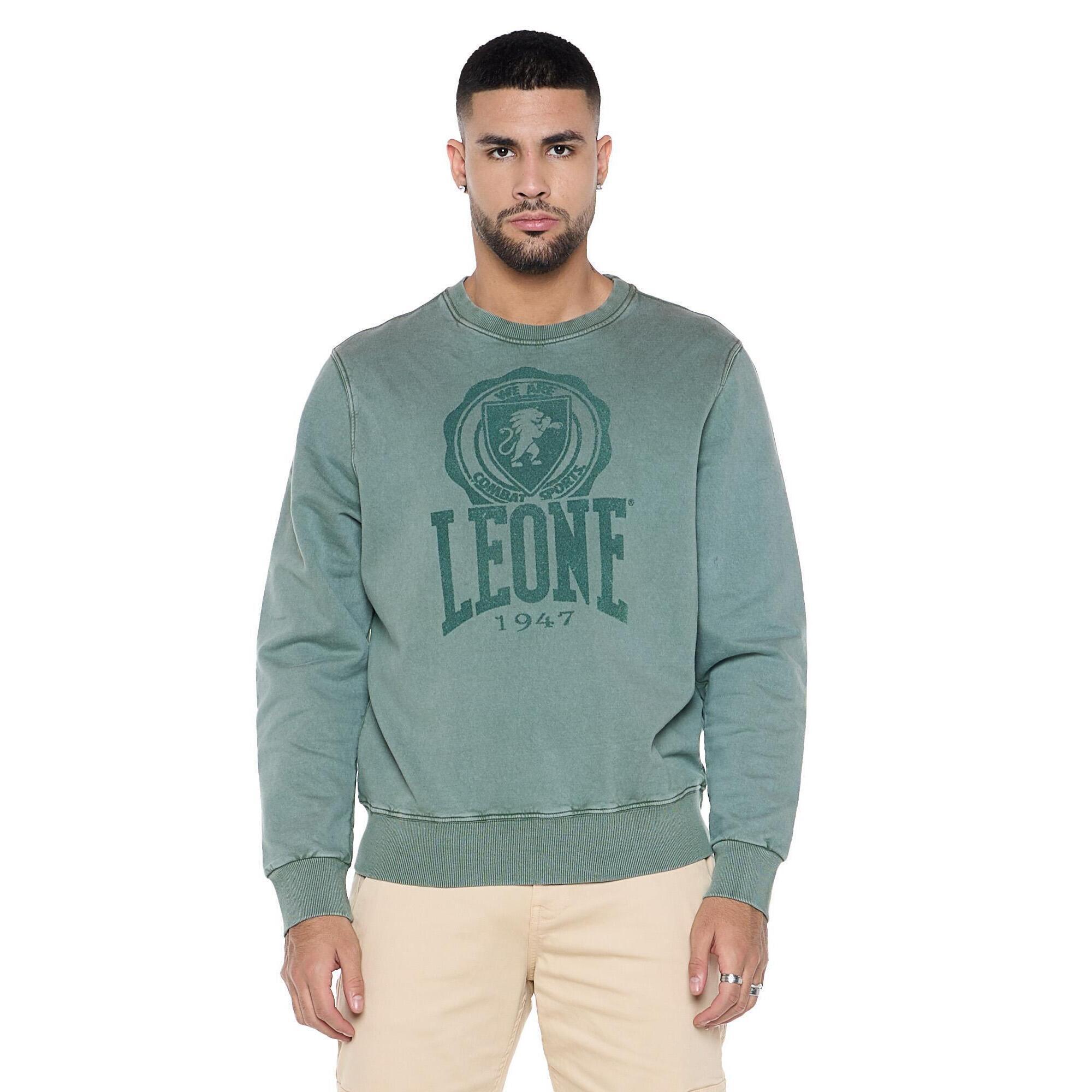 Leone 1947 Apparel - Sweat Ras Du Cou Homme "traitements" - Sweat-shirt - Vert - 48 Xl - Decathlon