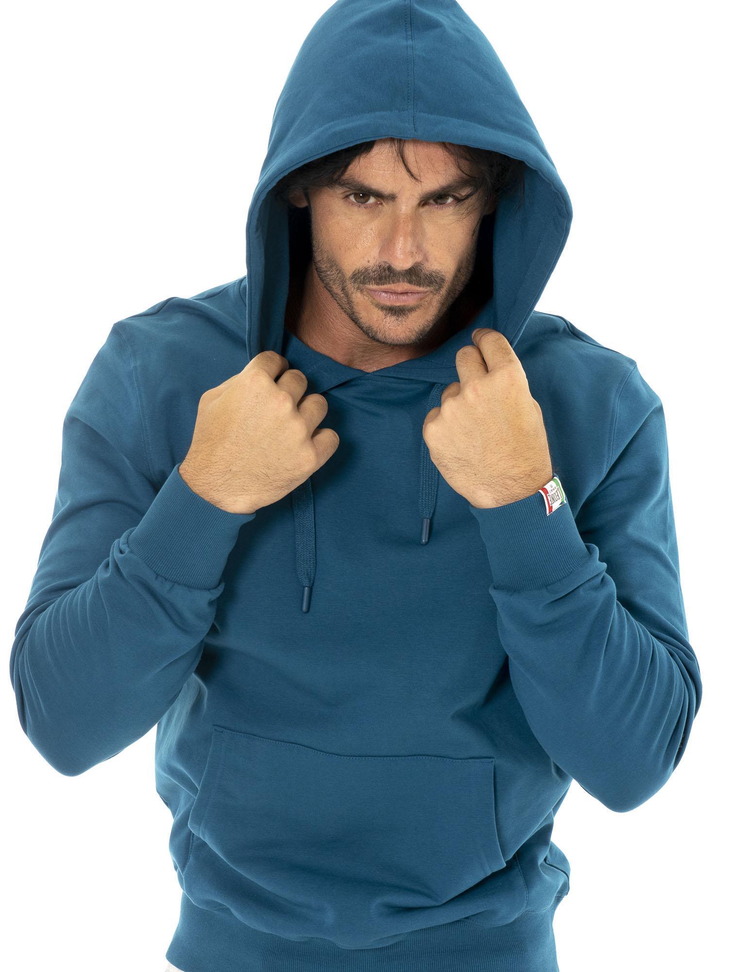 Felpa Leone uomo con cappuccio Basic 5/7