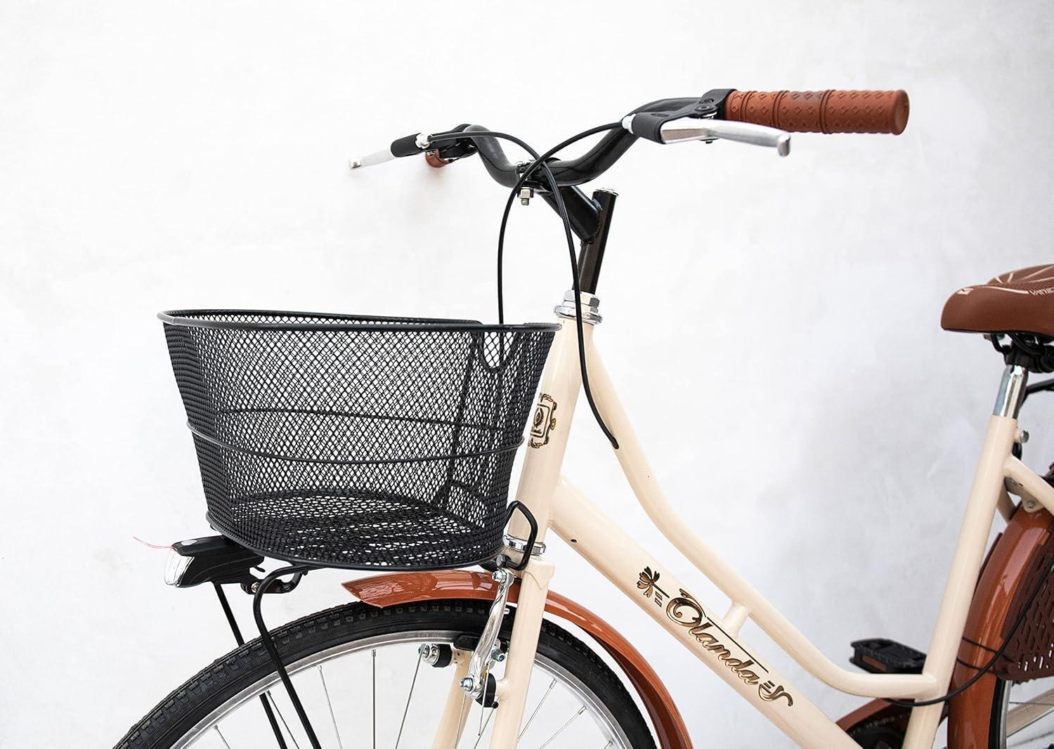 Coppia Manopole Marrone Miele X Bicicletta Graziella City Bike Bici Olanda 4/4