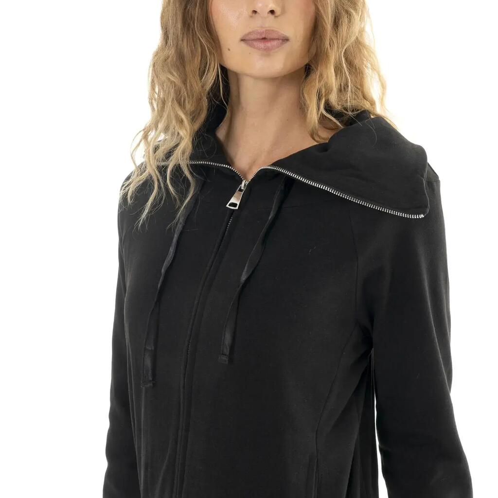 Woman hoody full zip Relaxed