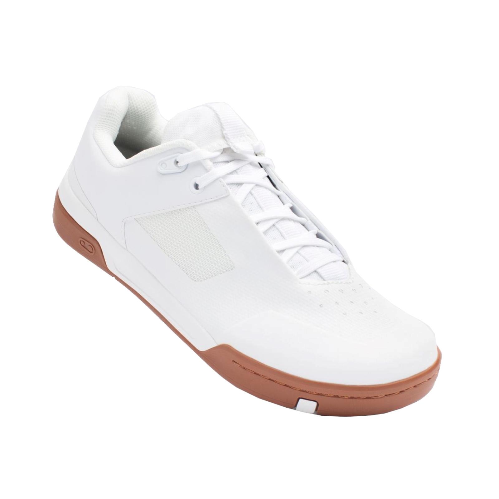 Crankbrothers - Chaussures De Vtt Lace Flat Shoes - Fabio Edition - Chaussures De Vélo - Blanc|marron - 39,5 - Decathlon