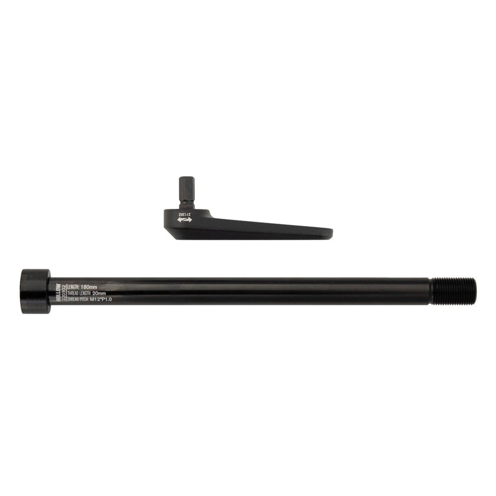 Kit d'axes traversants Haibike All MTN Alloy, incl. axe traversant et levier 1/2