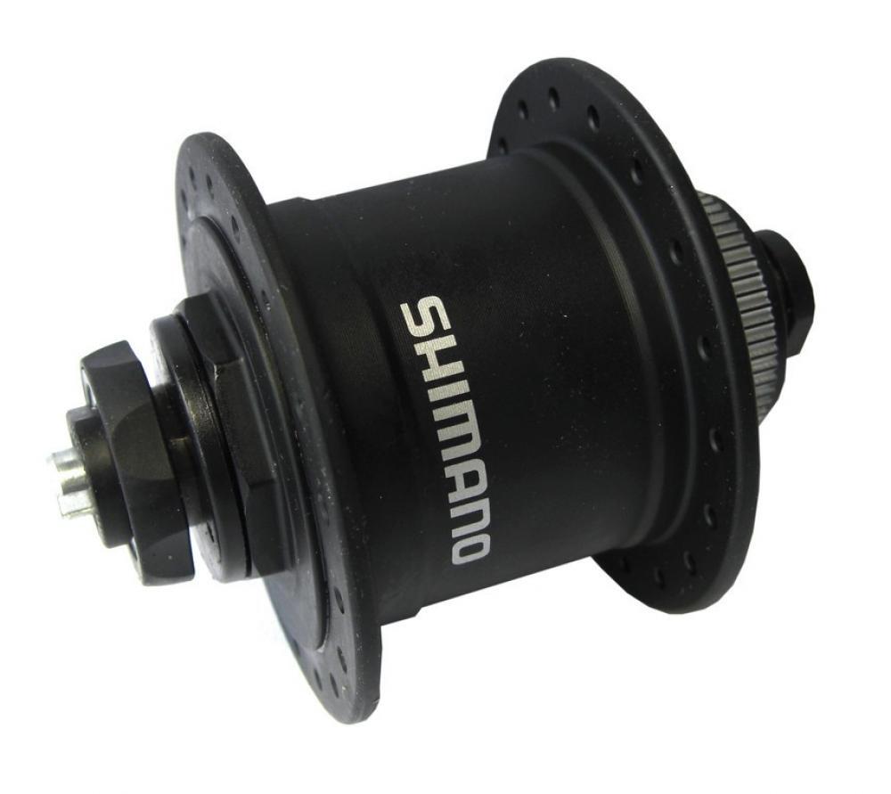 Shimano VR-Nabendynamo DHT4050 100mm, 36 Loch, Centerl,1,5 W sz.SNSP 2/3