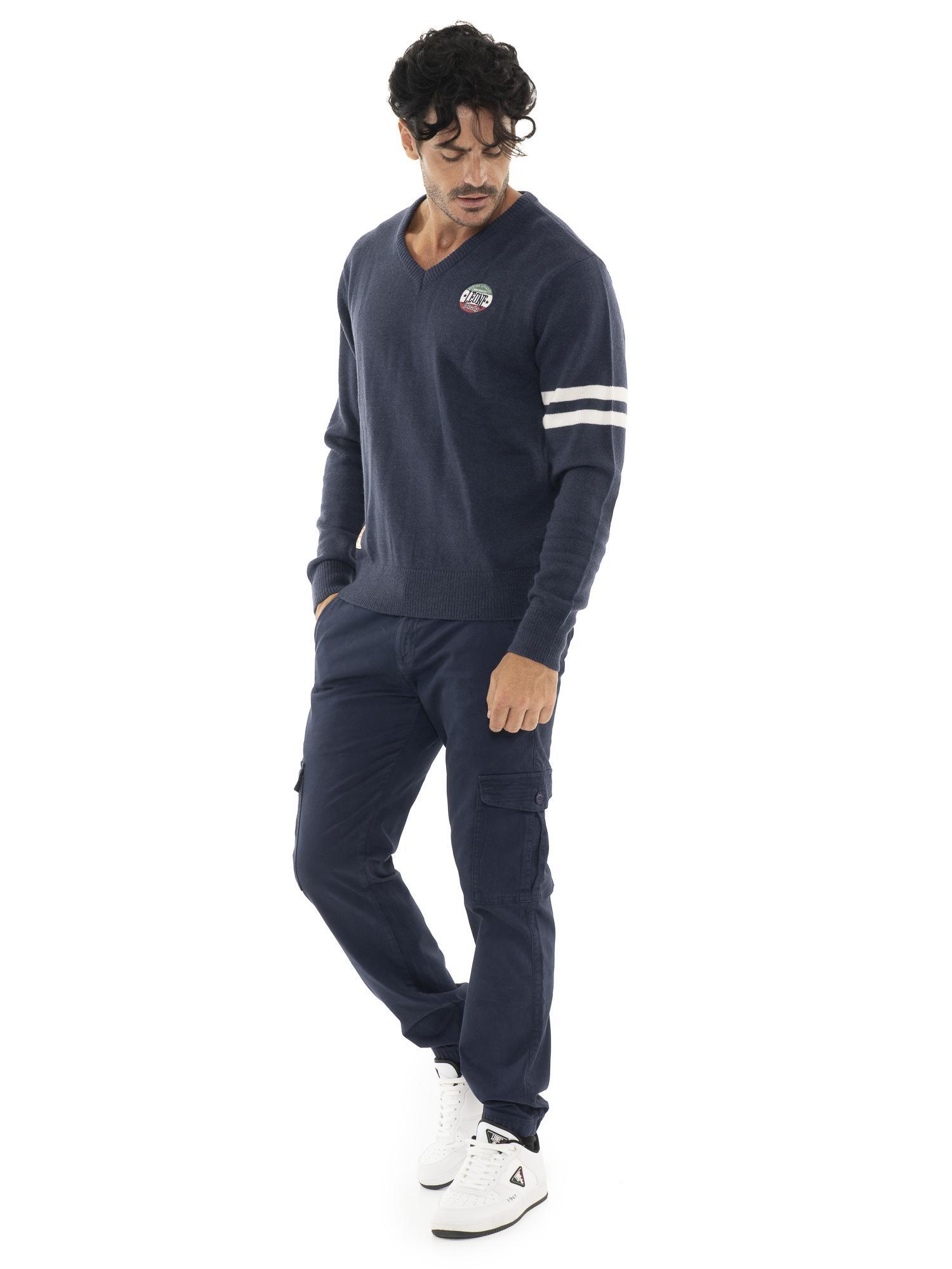 Sweter męski Leone 1947 Apparel Soft Basic