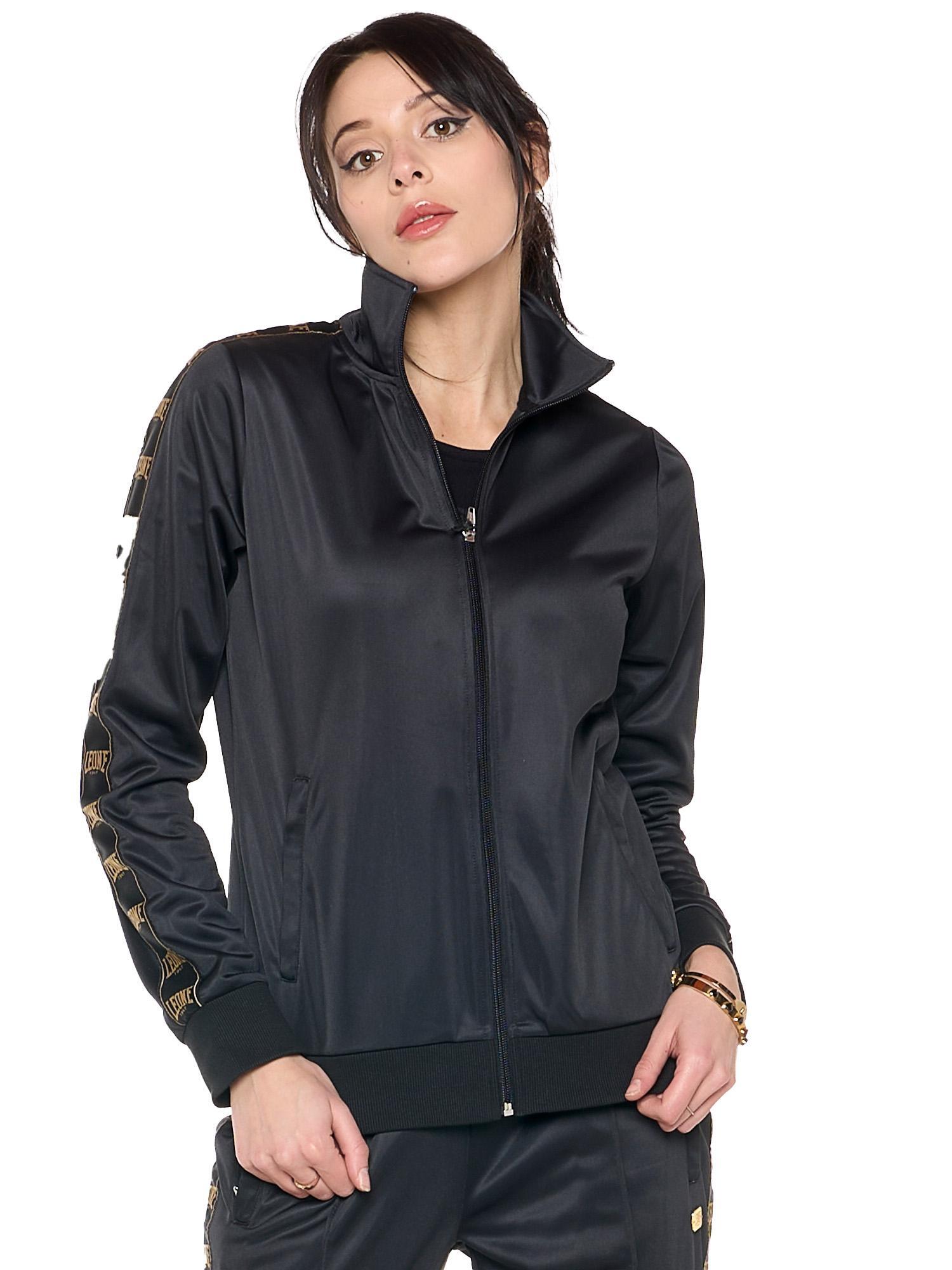 Sweat femme hiver à bandes verticales "Authentic Gold" 5/6