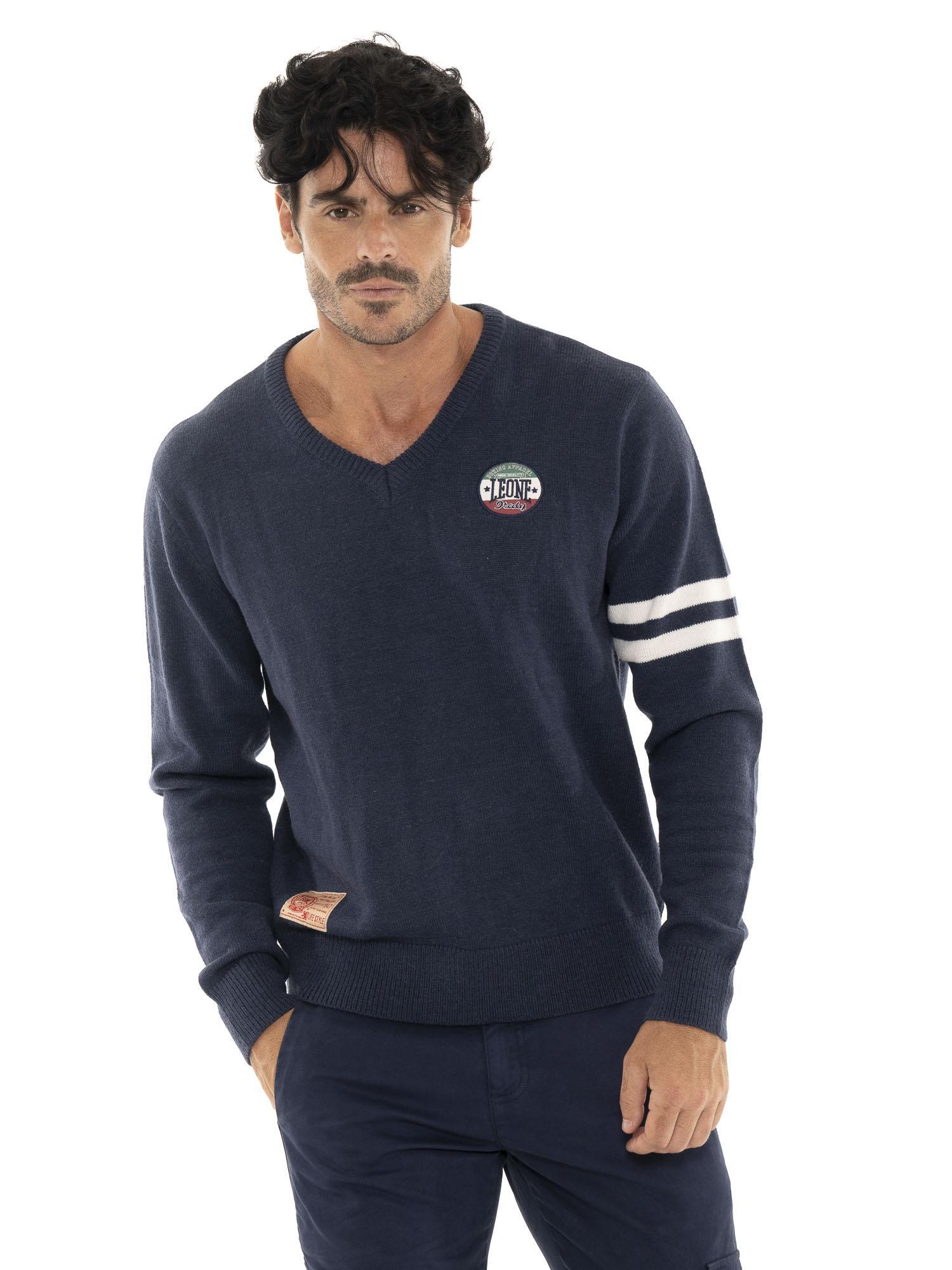 Sudaderas de punto con cuello en V para hombre "Manifest" 5/5