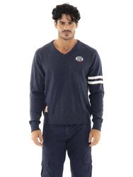 Sweat en maille col V "Manifest" pour homme