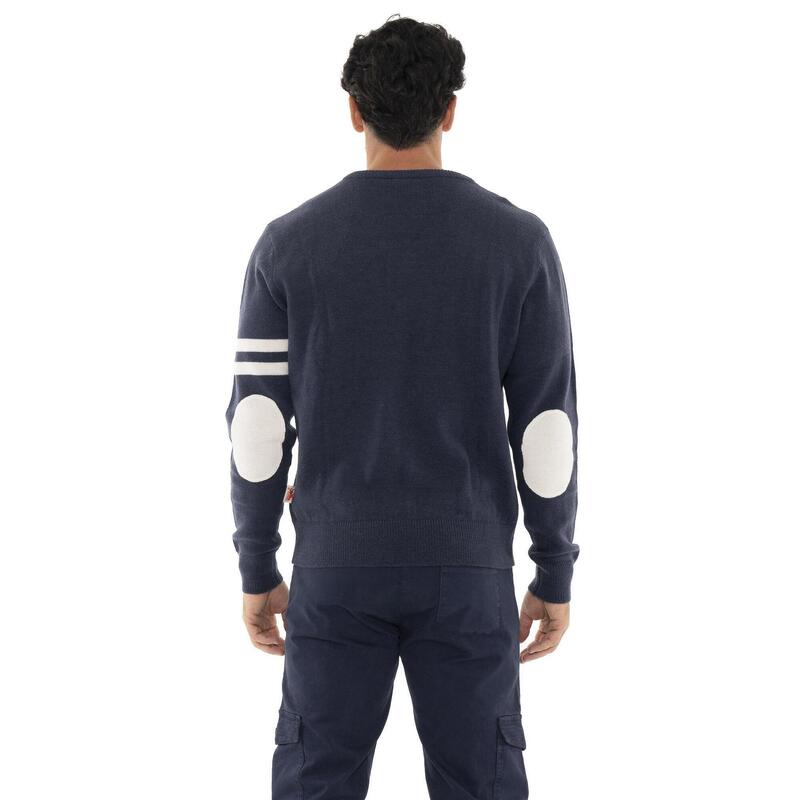 Pulover bărbați Leone 1947 Apparel Soft Basic decolteu V
