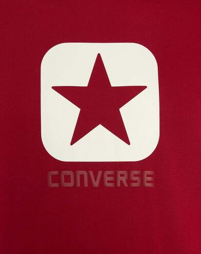 T-shirt uomo converse square logo - rosso 2/3