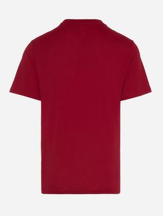 T-shirt uomo converse square logo - rosso 3/3