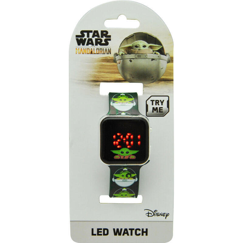 Montre LED enfant Disney Star Wars Mandalorian Yoda The Child 3/3