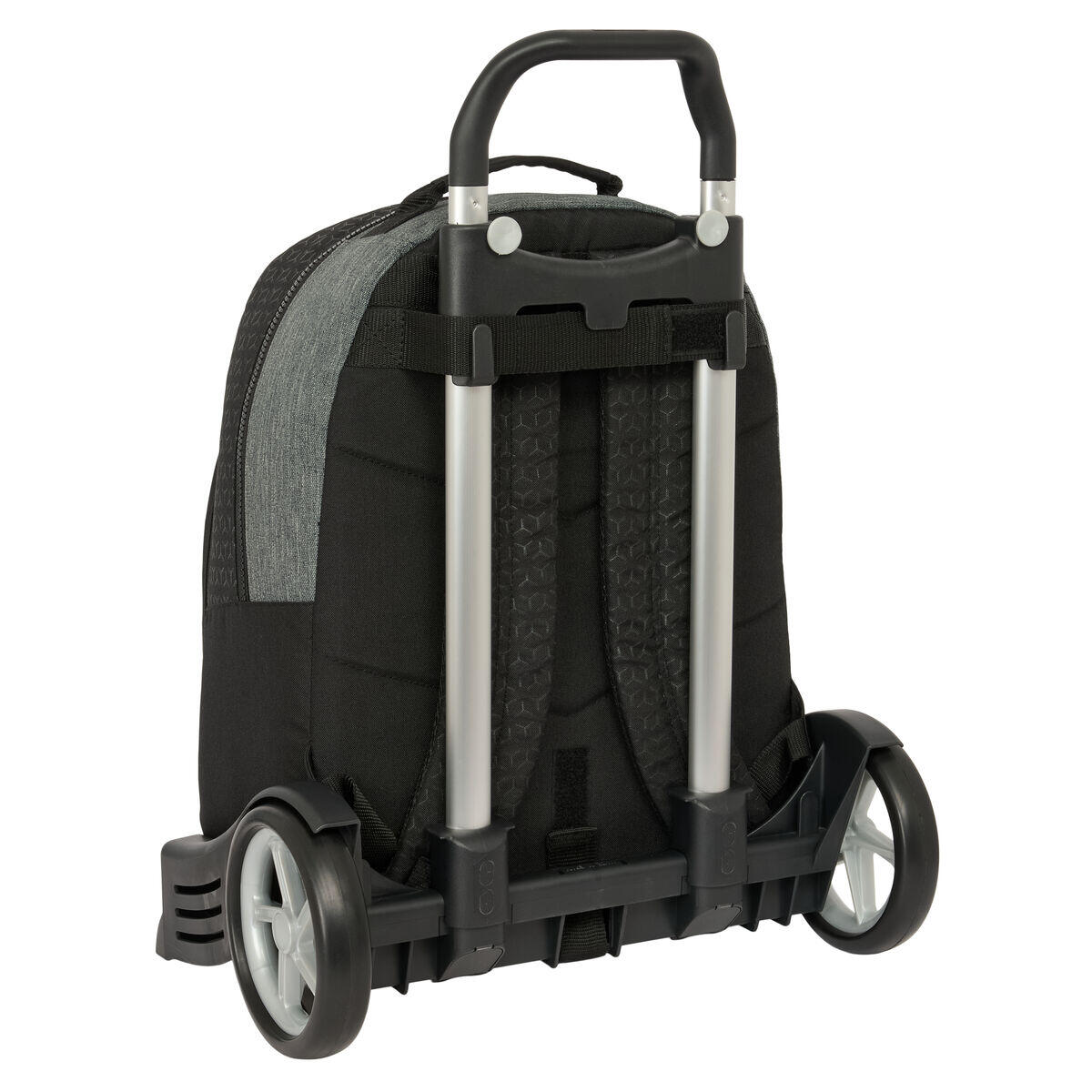 Trolley per la Scuola BlackFit8 Old school Nero 2/3