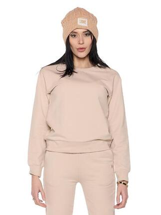 Sweat-shirt d'hiver à col rond pour femme "Neve Without