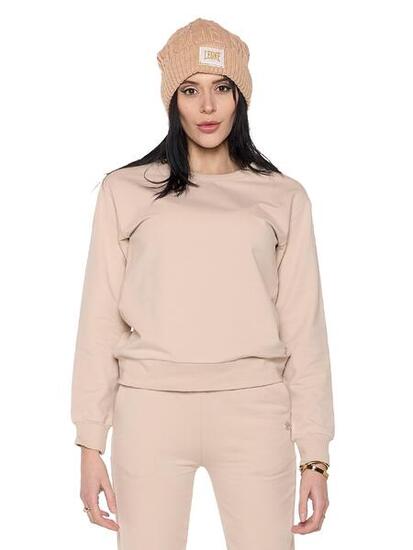 Sweat-shirt d'hiver à col rond pour femme "Neve Without