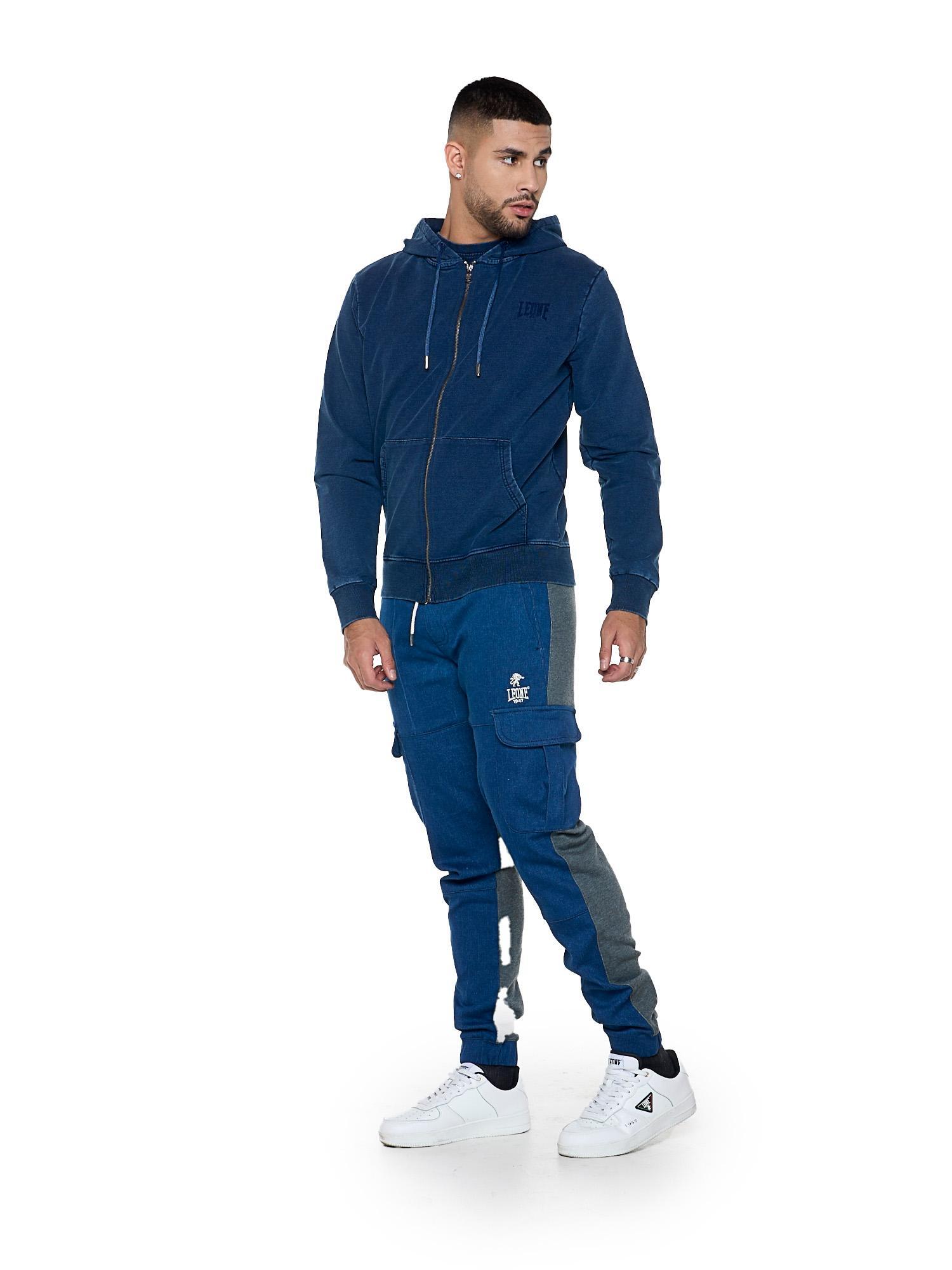 Felpa da uomo in denim "Indaco" 3/6