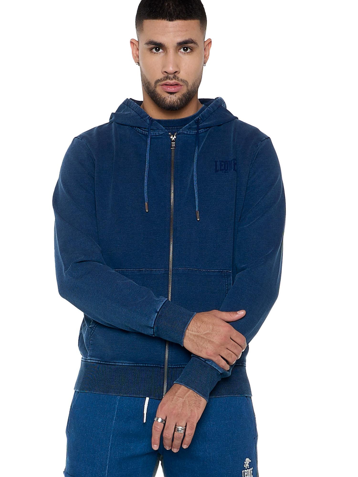 Felpa da uomo in denim "Indaco" 5/6