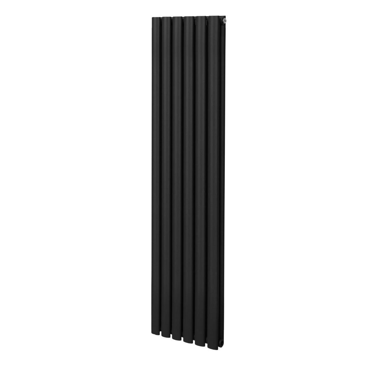 MONSTER Oval Column Radiator – 1600mm x 360mm – Black