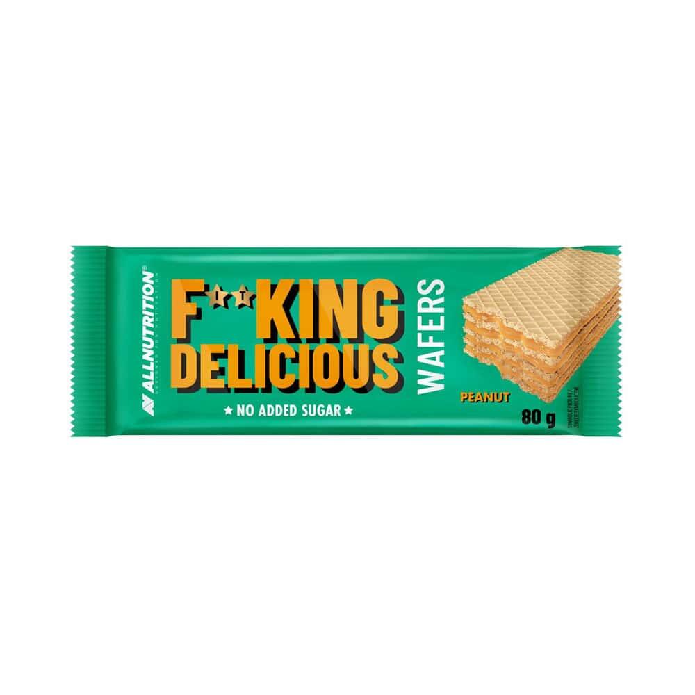 ALLNUTRITION Wafels - Fitking Heerlijke Wafel (80g) - Chocolade Pinda