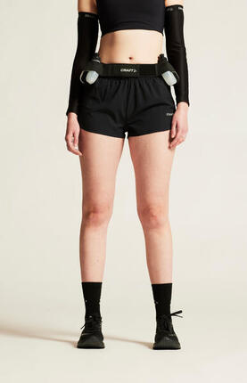 Craft Adv Essence 2 Marathon Short Dames - Zwart