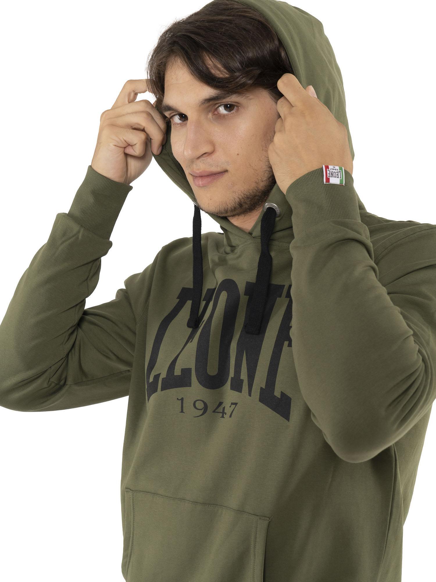 Felpa da uomo con cappuccio Leone 1947 Apparel 5/5