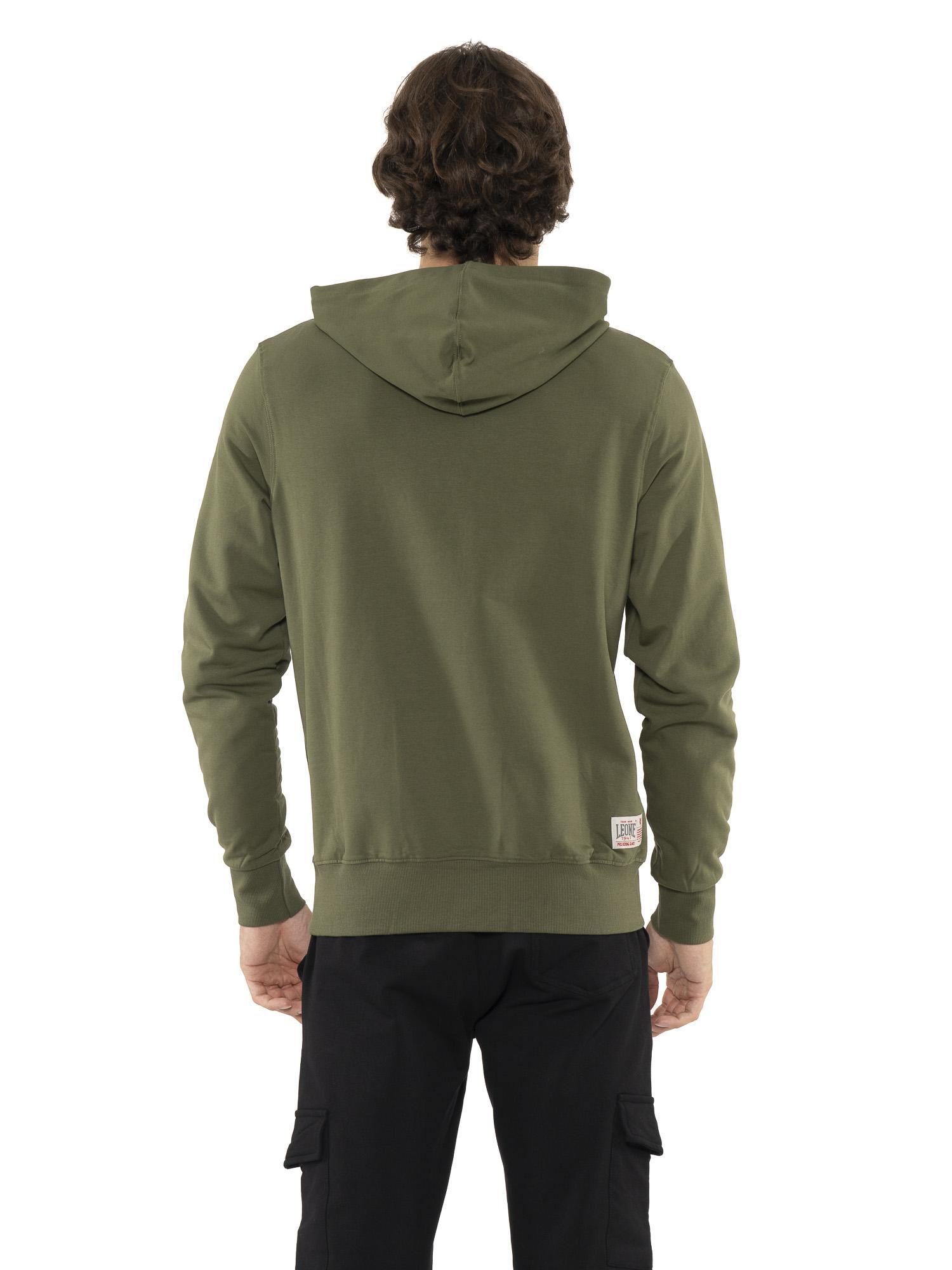 Felpa da uomo con cappuccio Leone 1947 Apparel 4/5