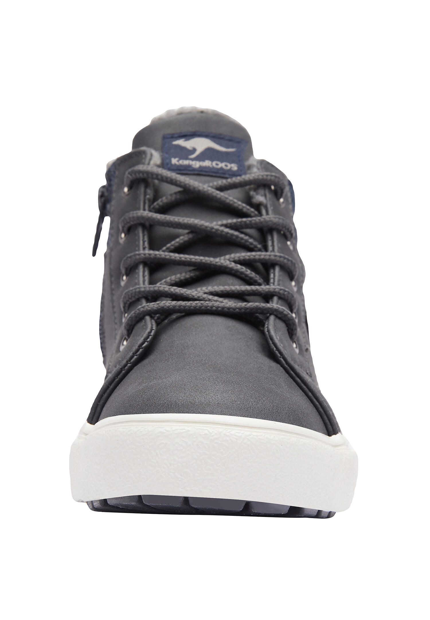 KangaROOS Kavu I High-Top Kinder Sneaker Unisex blau gefüttert Winterschuhe 4/7