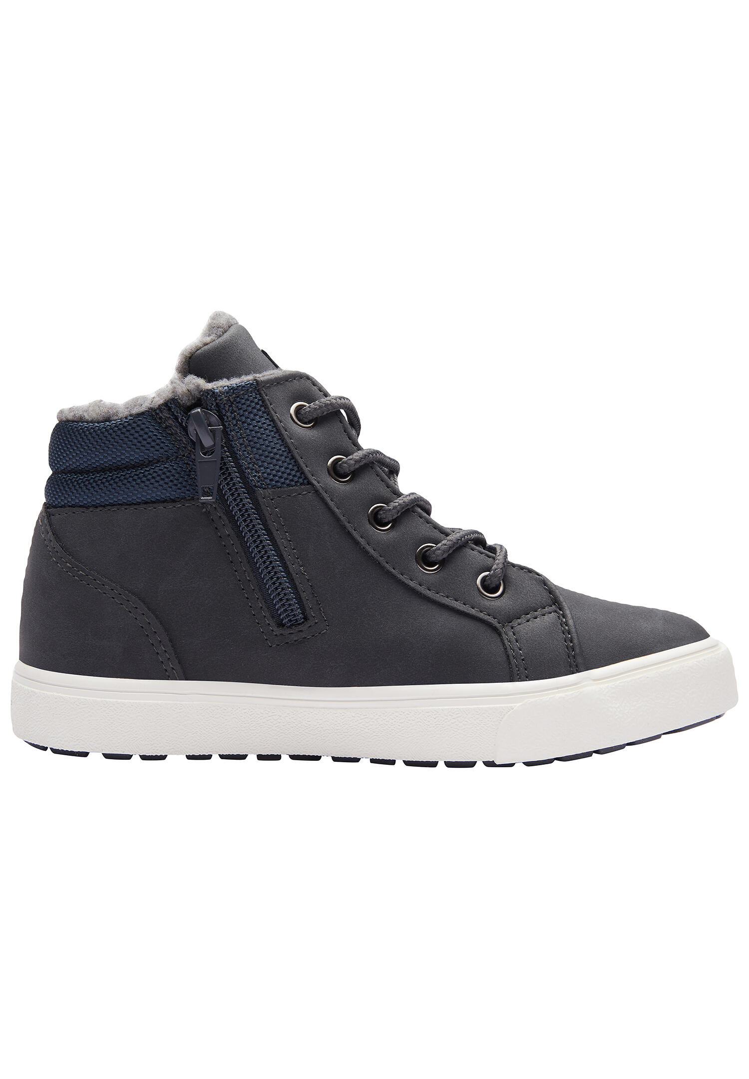 KangaROOS Kavu I High-Top Kinder Sneaker Unisex blau gefüttert Winterschuhe 3/7