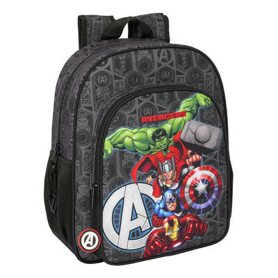 Mochila Escolar The Avengers Vendetta Negro