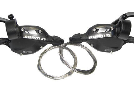 Sram Trigger-Schalter Set X5 3x10 1:1 00.7015.197.010 schwarz