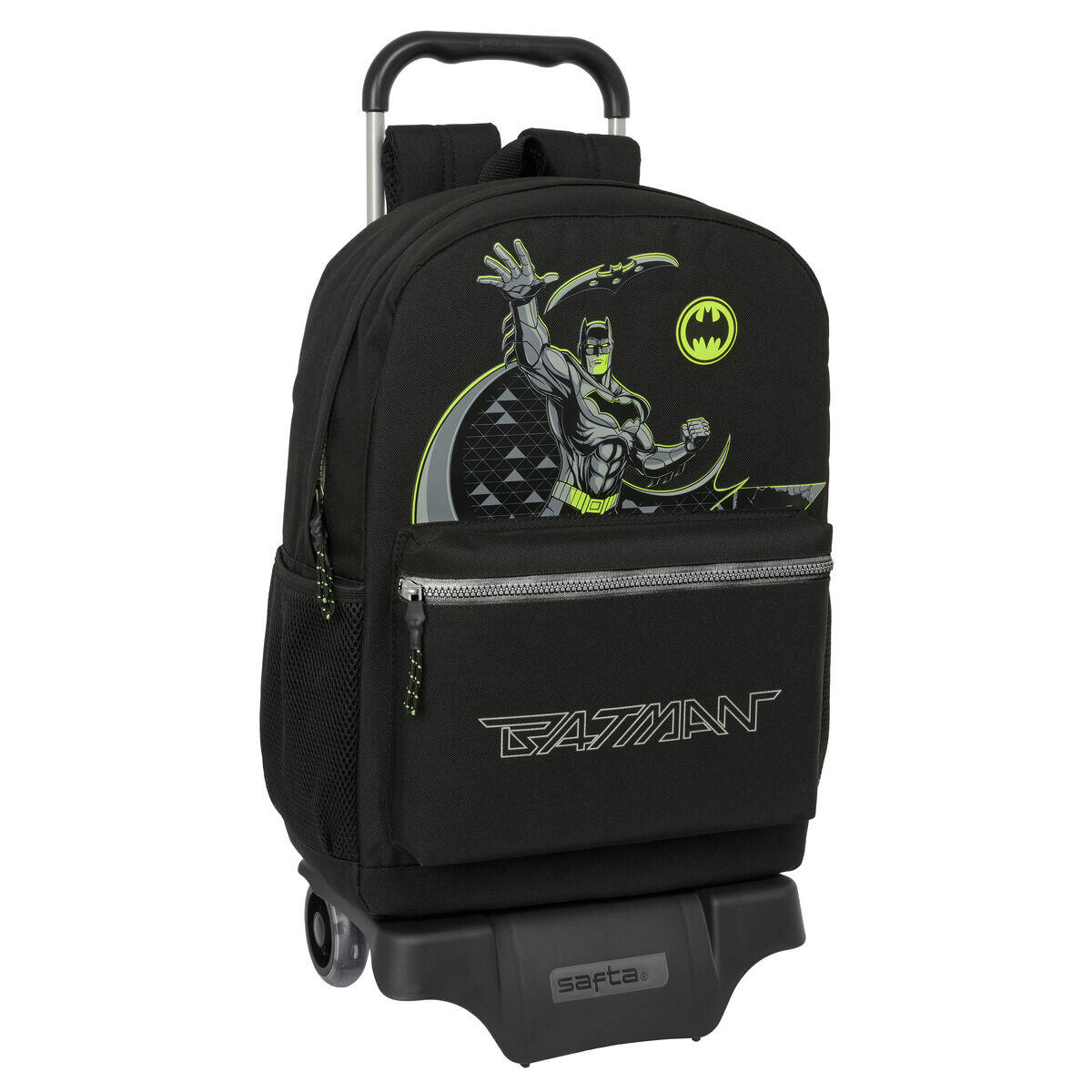 Mochila Escolar com Rodas Batman Game over Preto 1/3