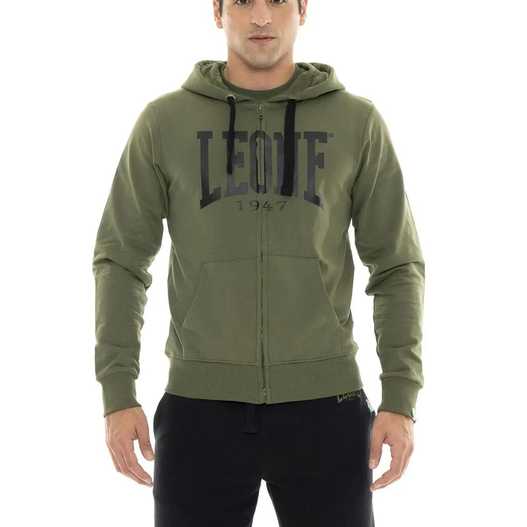 Man hoody full zip Big Logo