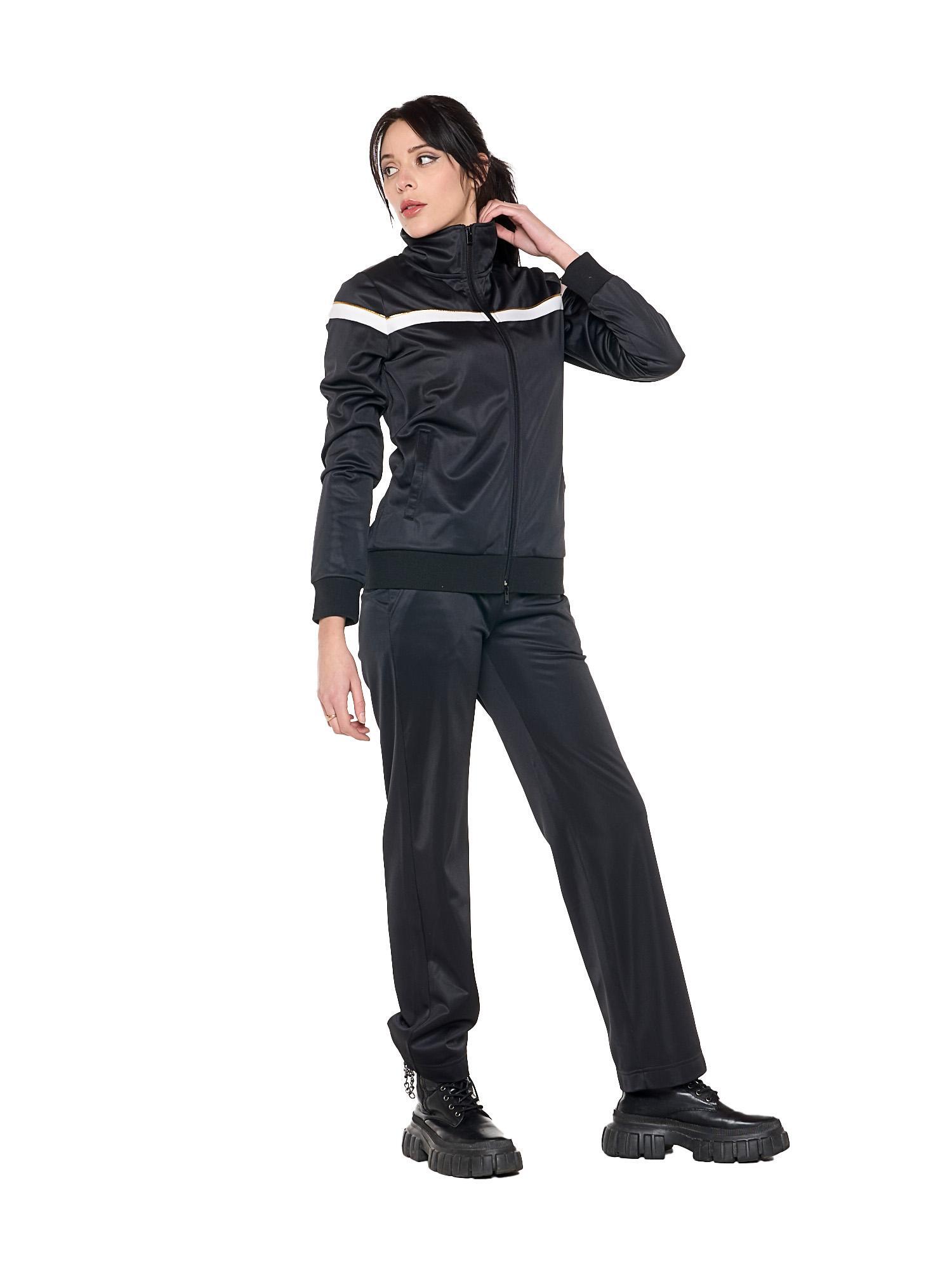 Sudaderas de invierno para mujer con cuello y cremallera "Authentic Gold" 3/5