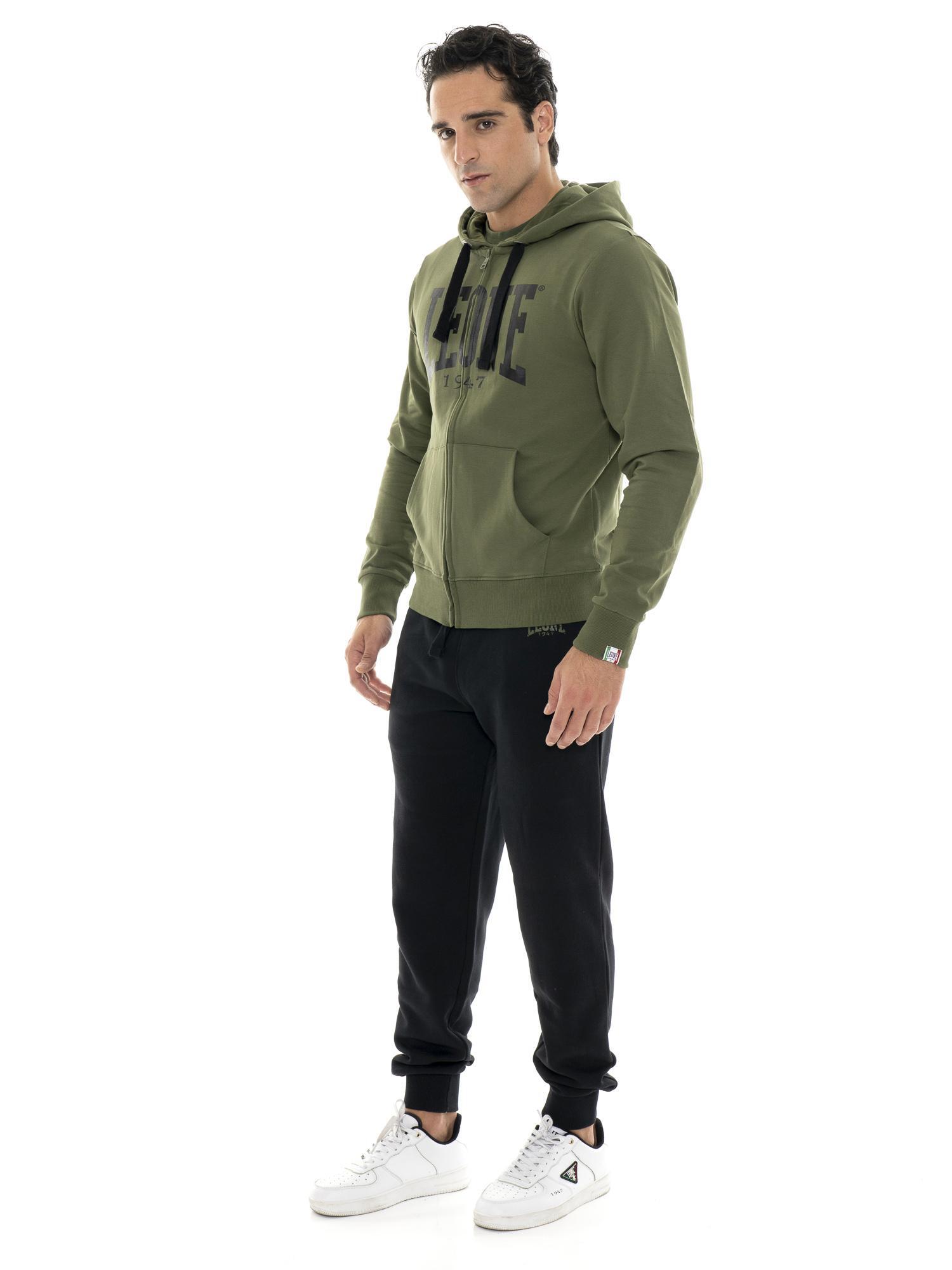 Bluza z bawełna z kaptur na co dzień na siłownię