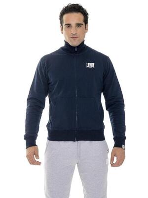 Felpe invernale da uomo con collo alto e zip con logo piccolo "Basic