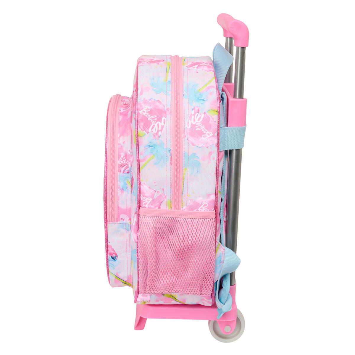 Cartable à roulettes Barbie Painterly Rose 3/3