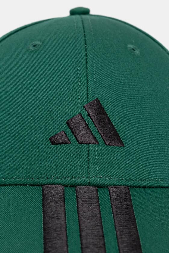 Cappello adidas baseball 3-stripes - verde 2/4