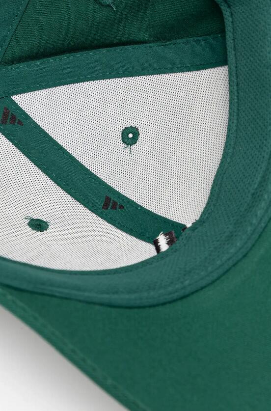 Cappello adidas baseball 3-stripes - verde 4/4