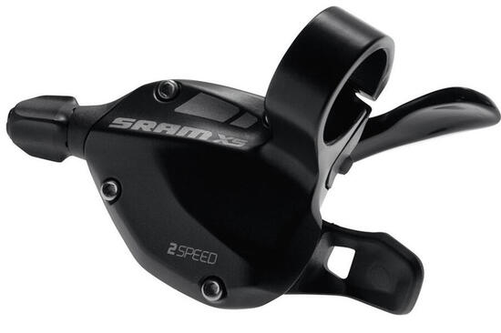 Sram Trigger-Schalter vorne X5 2-fach 1:1 00.7015.197.030 schwarz