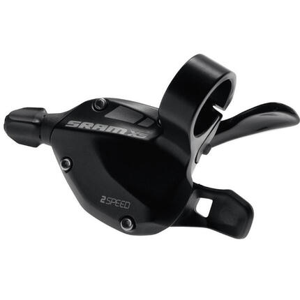 Manetka kciukowa SRAM X5 lewa, 2-biegowa